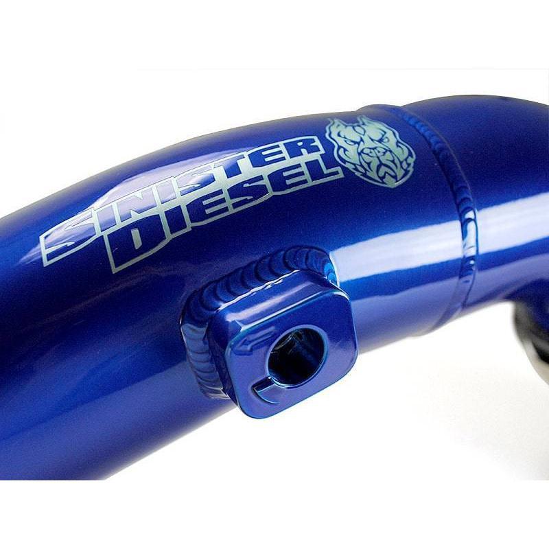 2017-2024 Powerstroke Cold Side Charge Pipe (SD-INTRPIPE-6.7P-COLD-17)-Intercooler Piping-Sinister-Dirty Diesel Customs