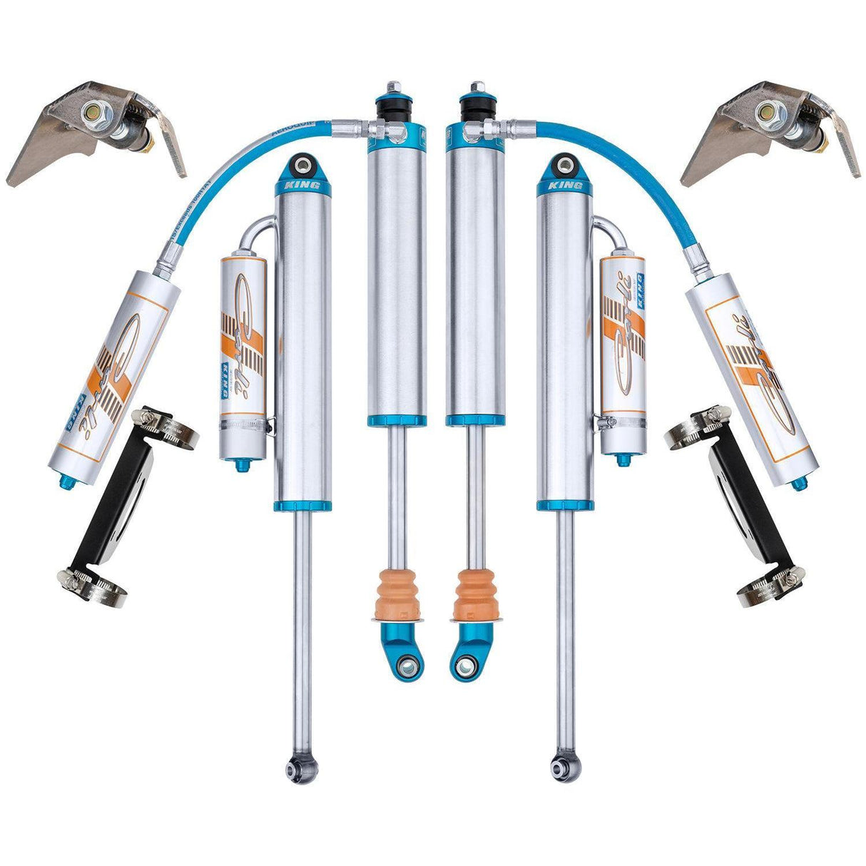 2017-2024 Powerstroke Dominator Shock Package w/ 4.5-5.5” Lift (CS-FD30SPKG-45-1723)-Shocks-Carli Suspension-Dirty Diesel Customs