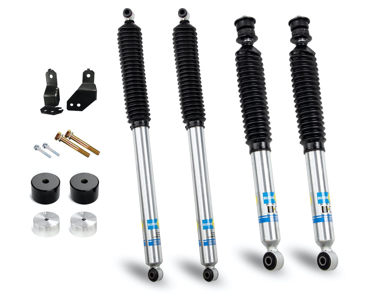 2017-2024 Powerstroke Front 2" Leveling Kit W/ Bilstein Shocks (220-91064)-Leveling Kit-Cognito Motorsports-Dirty Diesel Customs