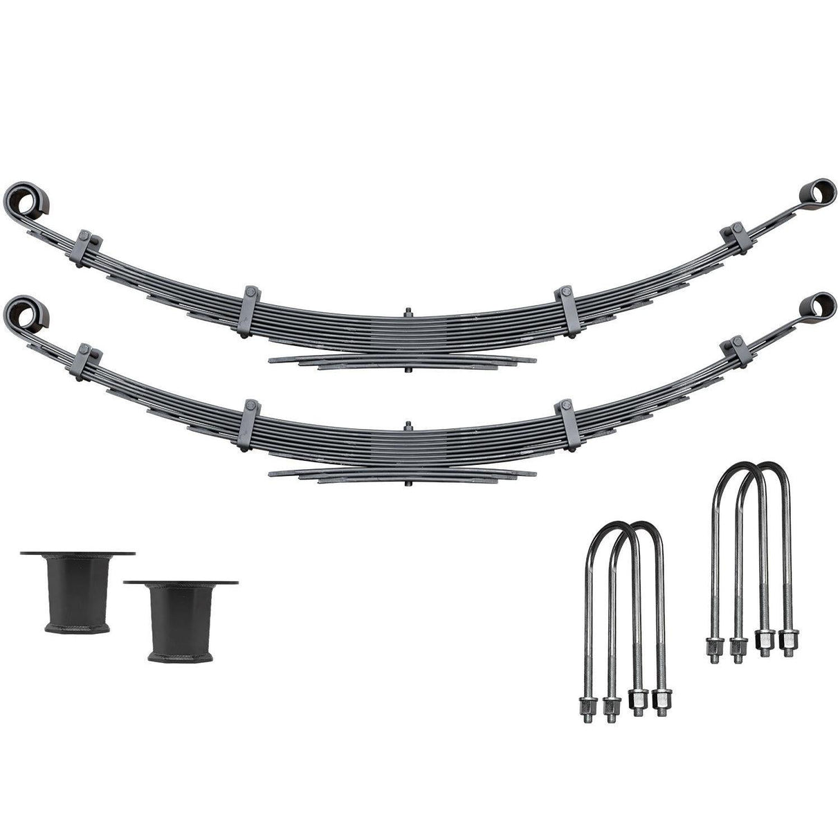 2017-2024 Powerstroke Front Progressive Leaf Spring Kit w/ 3" Lift (CS-FFSP-17)-Leaf Springs-Carli Suspension-Dirty Diesel Customs