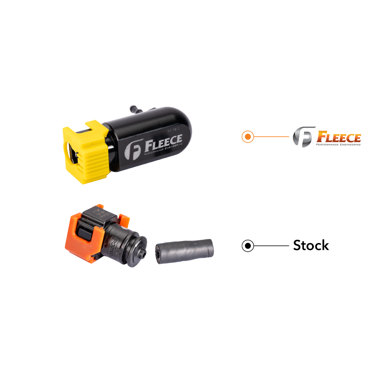 2017-2024 Powerstroke Injector Return Line Repair Fitting-Injector Return Kit-Fleece Performance-Dirty Diesel Customs