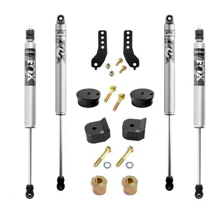 2017-2024 Powerstroke Stage 1 Leveling Kit w/ Fox Shocks (KRFD17STAGE1FOX)-Leveling Kit-KRYPTONITE-Dirty Diesel Customs