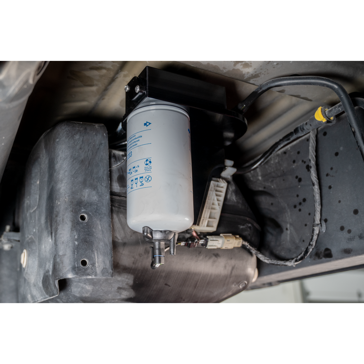 2017-2024 Powerstroke Under Bed Fuel Filter (FPE-FMC-UBFA-1724)-Fuel Filter-Fleece Performance-Dirty Diesel Customs
