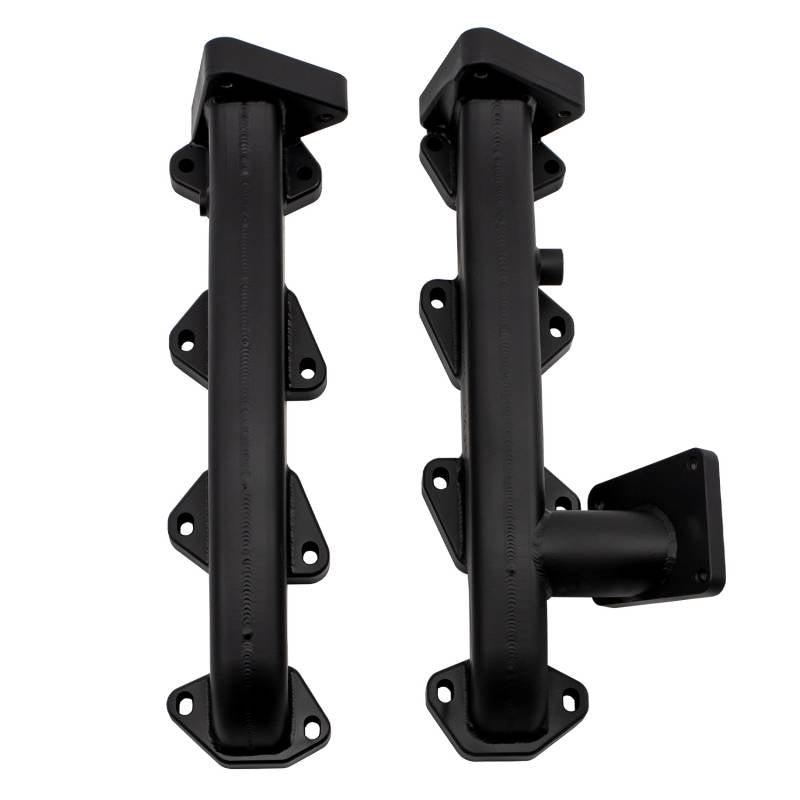 2017-2025 Duramax Billet Exhaust Manifolds (WCF100373)-Exhaust Manifold-Wehrli Custom Fabrication-Dirty Diesel Customs