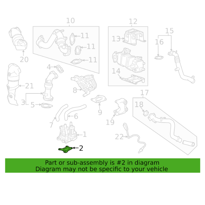 2017-2025 Duramax (EGR) Valve Gasket 9 (12677819)-EGR Cooler Gaskets-ACDelco-Dirty Diesel Customs