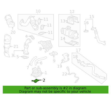 2017-2025 Duramax (EGR) Valve Gasket 9 (12677819)-EGR Cooler Gaskets-ACDelco-Dirty Diesel Customs
