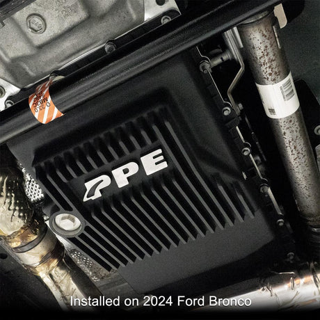 2017-2025 Ford 10R80 HD Cast Aluminum Deep Transmission Pan (328053600)-Transmission Pan-PPE-Dirty Diesel Customs