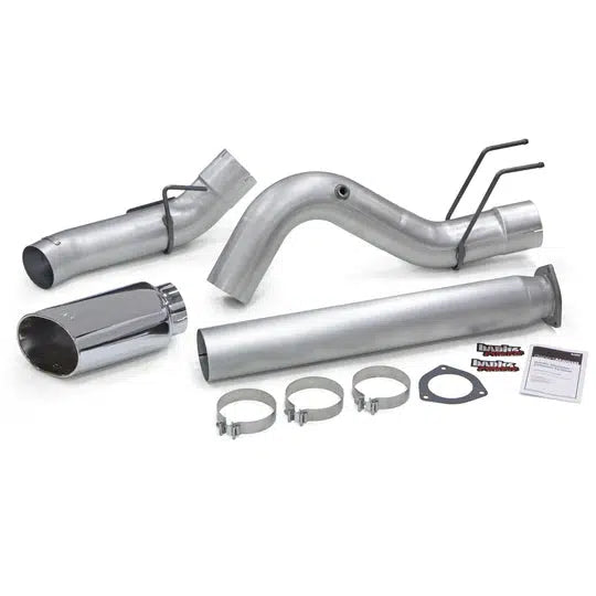 2017-2025 Powerstroke 5" Filter Back Exhaust - No Muffler (49795)-Filter Back Exhaust System-Banks Power-Dirty Diesel Customs