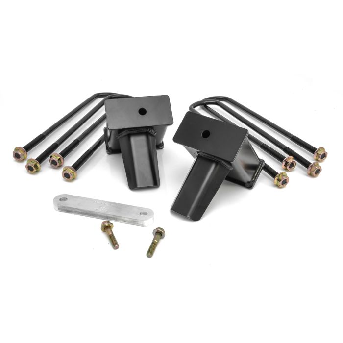 2017-2025 Powerstroke 5" Tall Flat Block w/ 2-Piece Driveshaft (66-2751)-Block Kit-ReadyLift-Dirty Diesel Customs