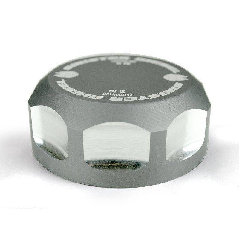 2017+ Powerstroke Degas Bottle Cap (SD-DC-6.7P-17)-Degas Bottle Cap-Sinister-Dirty Diesel Customs