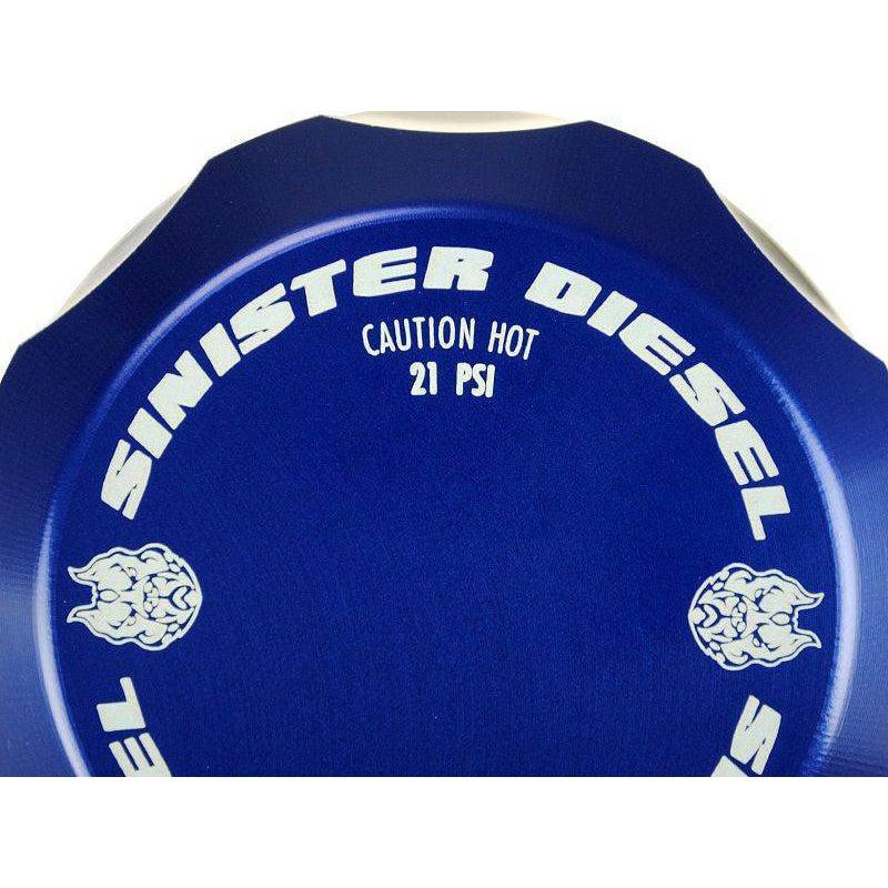2017+ Powerstroke Degas Bottle Cap (SD-DC-6.7P-17)-Degas Bottle Cap-Sinister-Dirty Diesel Customs