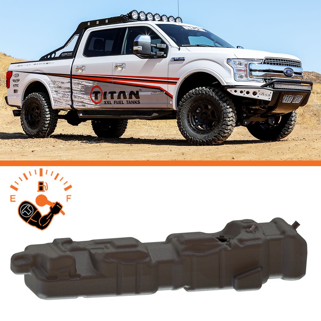 2018-2021 F-150 Powerstroke Crew Cab (6.5 Ft Bed) Fuel Tank (7021218)-Fuel Tank-Titan Tanks-Dirty Diesel Customs