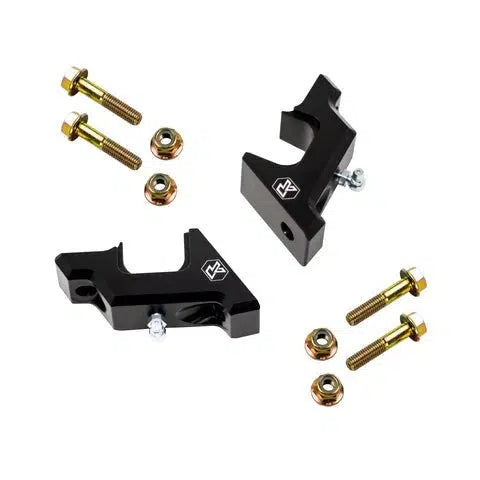 2018-2021 Polaris Death Grip Front Sway Bar Bracket Kit (KRZRFSB3)-Sway Bar Relocation Brackets-KRYPTONITE-Dirty Diesel Customs
