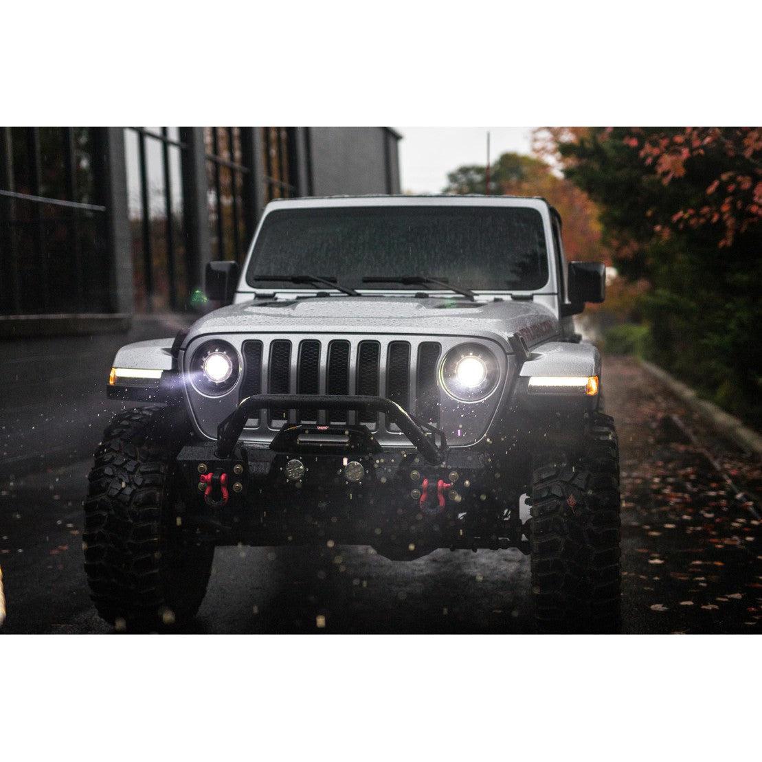 2018-2023 EcoDiesel Wrangler JL/Gladiator JT XB LED Fender Lights (LF513.2)-Fender Lights-Morimoto-Dirty Diesel Customs
