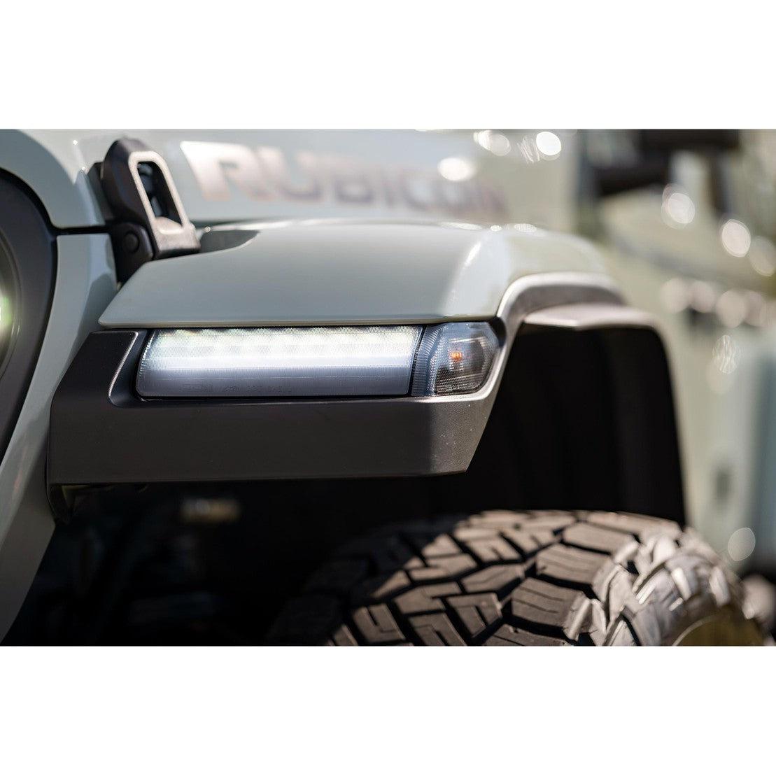 2018-2023 EcoDiesel Wrangler JL/Gladiator JT XB LED Fender Lights (LF513.2)-Fender Lights-Morimoto-Dirty Diesel Customs
