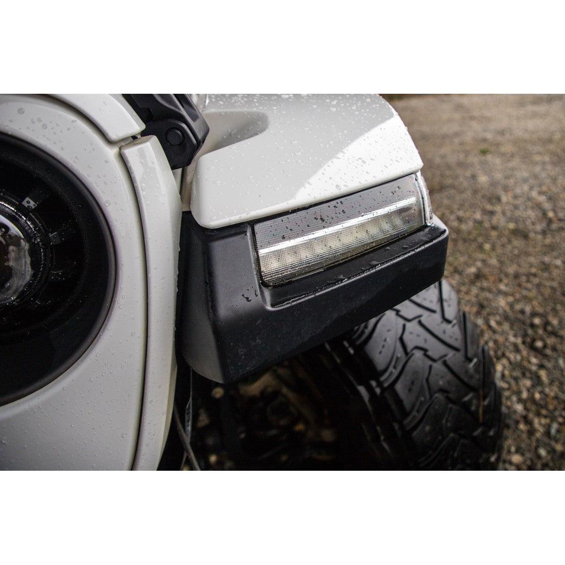 2018-2023 EcoDiesel Wrangler JL/Gladiator JT XB LED Fender Lights (LF513.2)-Fender Lights-Morimoto-Dirty Diesel Customs