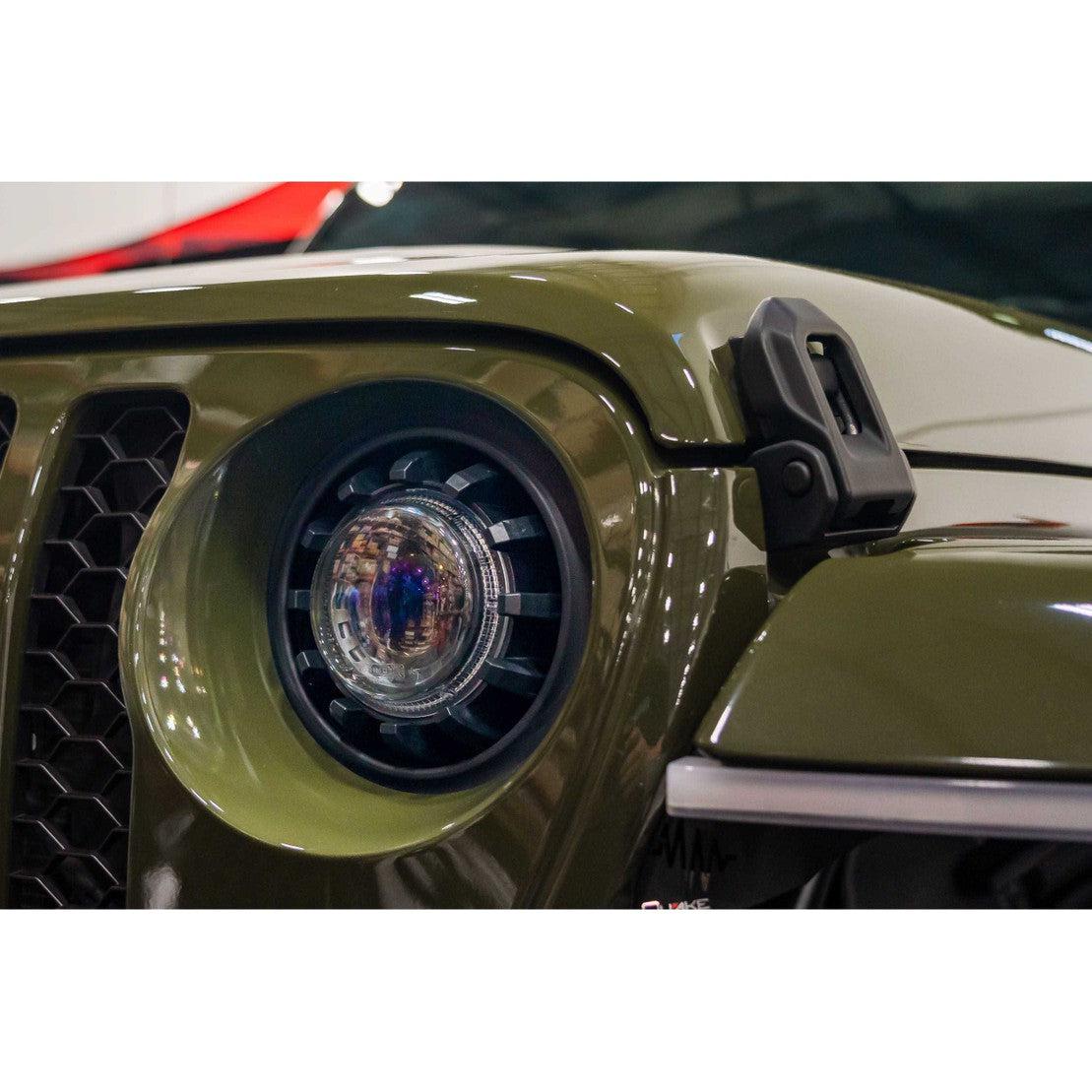 2018-2023 Ecodiesel Wrangler JL/Gladiator JT Super7 Headlights (LF517)-Headlights-Morimoto-Dirty Diesel Customs