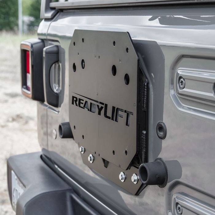2018-2024 Jeep JL Spare Tire Relocation Bracket (67-6800)-Tire Mounts-ReadyLift-Dirty Diesel Customs