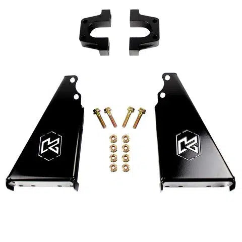 2018-2024 Polaris Death Grip Rear Sway Bar Frame Reinforcement Kit (KRZRRSB4)-Sway Bar Frame Reinforcement Kit-KRYPTONITE-Dirty Diesel Customs