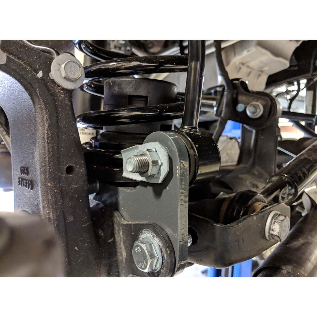 2018+ Jeep Front Sway Bar Link Relocation Brackets (8855-02)-Sway Bar Drops-Synergy MFG-Dirty Diesel Customs