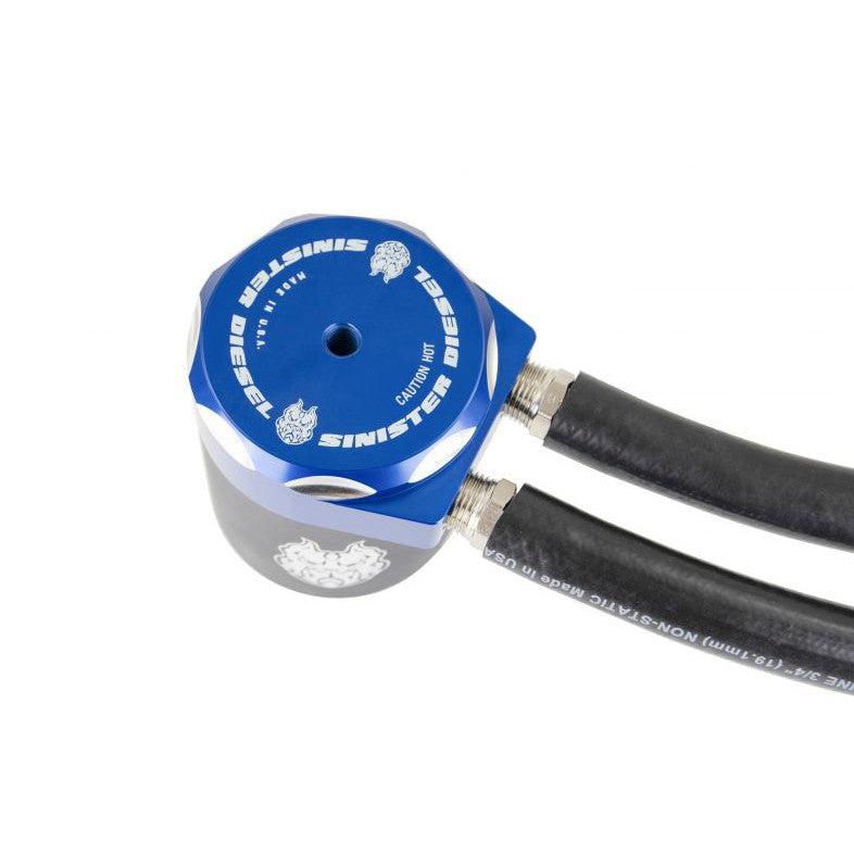 2019-2021 Cummins Billet Catch Can (SD-BCC-6.7C-19)-Catch Can-Sinister-Dirty Diesel Customs