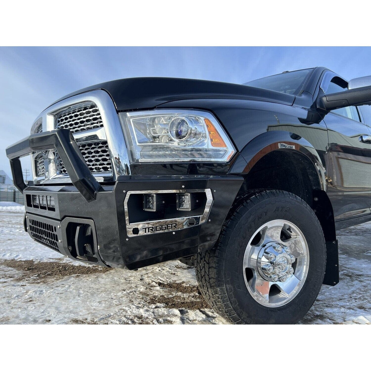 2019-2023 Cummins Maverick Front Bumper-Bumpers-Trigger Industries-Dirty Diesel Customs