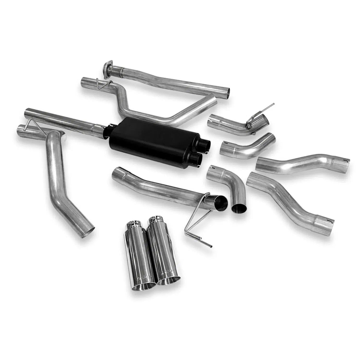 2019-2023 RAM 1500 CAT-Back Exhaust System Dual Exit (217050020)-Exhaust System Kit-PPE-Dirty Diesel Customs