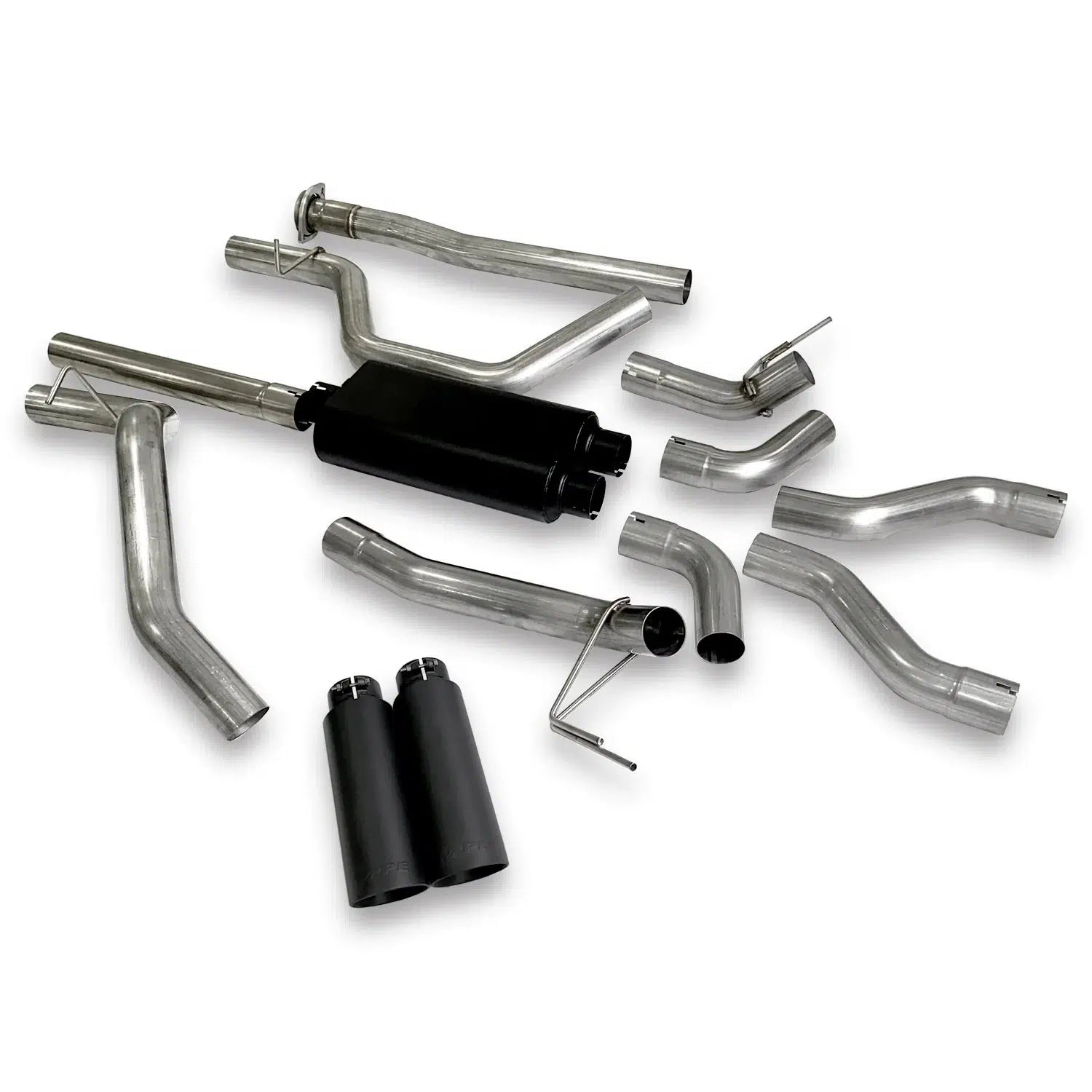 2019-2023 RAM 1500 CAT-Back Exhaust System Dual Exit (217050020)-Exhaust System Kit-PPE-Dirty Diesel Customs