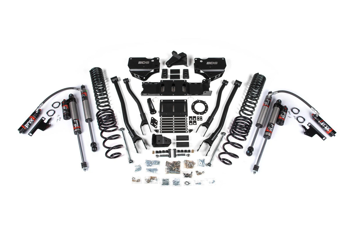 2019-2024 Cummins 2500 4WD 4" 4-Link Lift Kit (BDS1674H)-Lift Kit-BDS-Dirty Diesel Customs