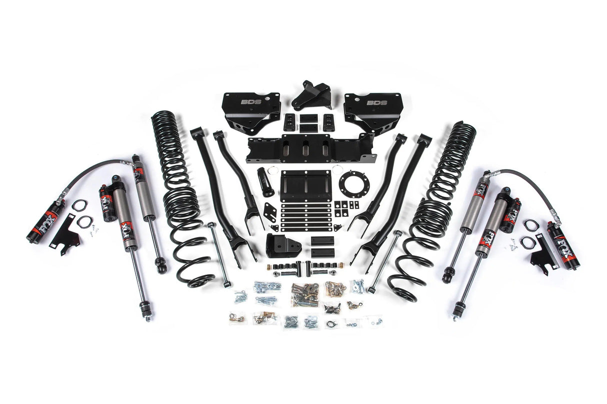 2019-2024 Cummins 2500 4WD 6" 4-Link Lift Kit (BDS1688H)-Lift Kit-BDS-Dirty Diesel Customs