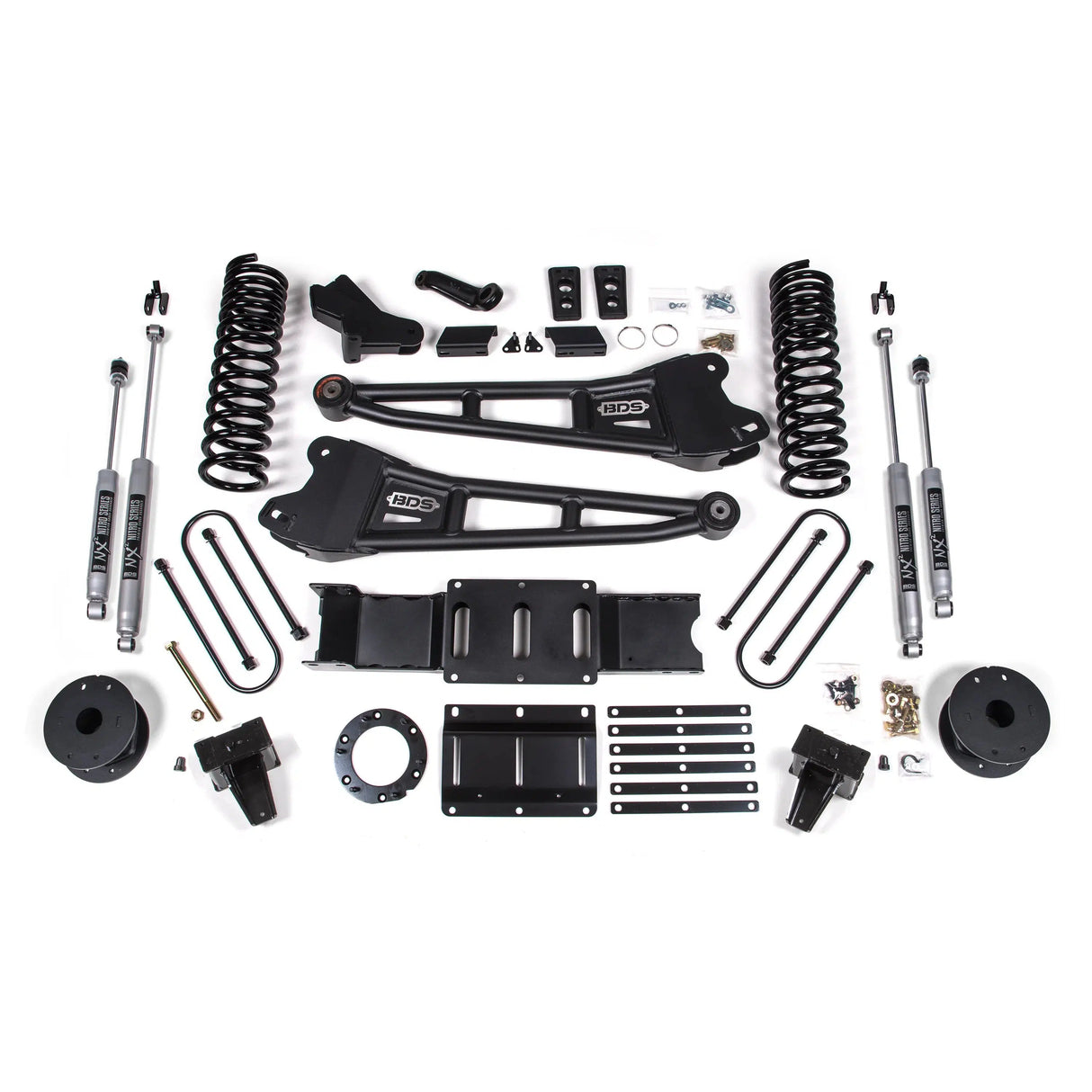 2019-2024 Cummins 6" Lift Kit w/ Radius Arms (BDS1725FS)-Lift Kit-BDS-Dirty Diesel Customs