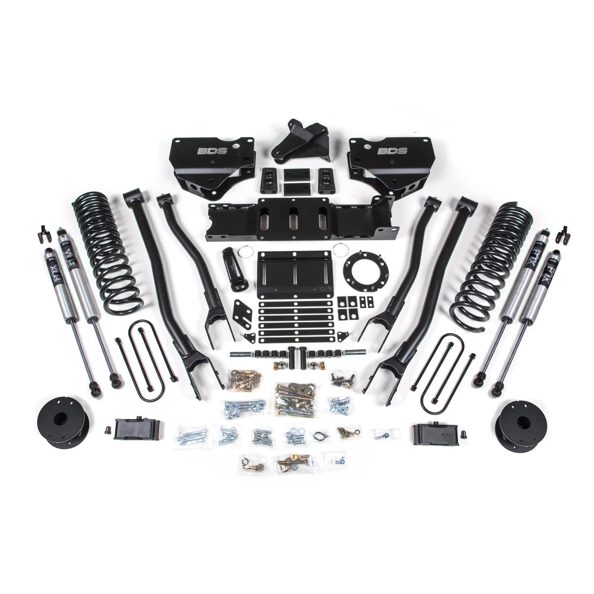 2019-2024 Cummins BDS 4 Inch Lift Kit W/ 4-Link-Lift Kit-BDS-BDS1720FS-Dirty Diesel Customs