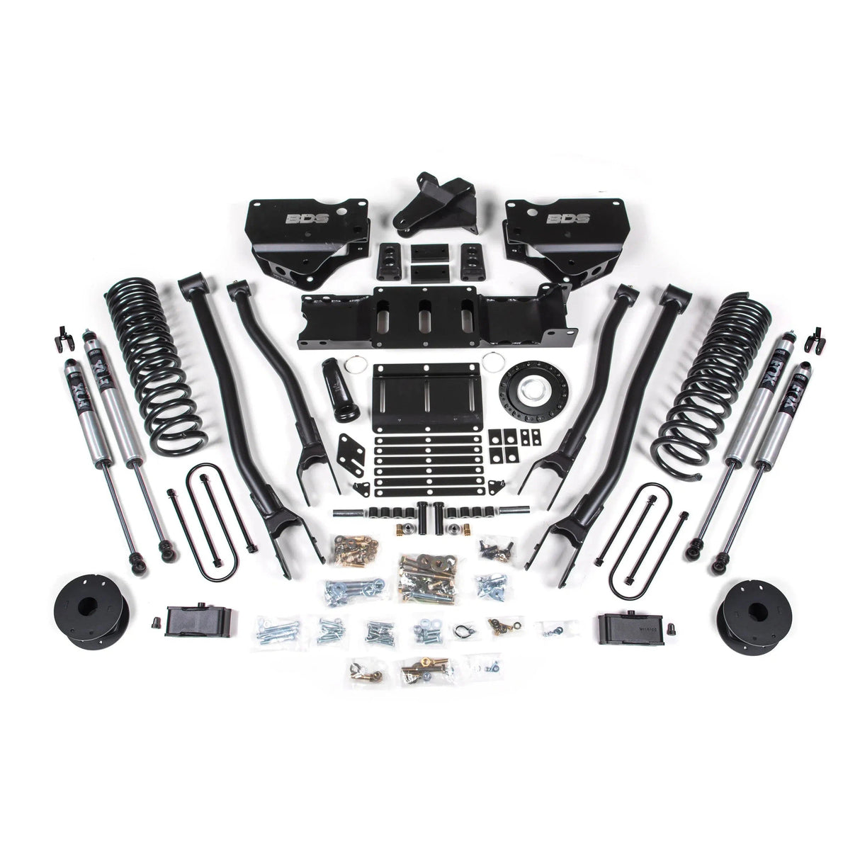 2019-2024 Cummins BDS 4 Inch Lift Kit W/ 4-Link-Lift Kit-BDS-BDS1721FS-Dirty Diesel Customs