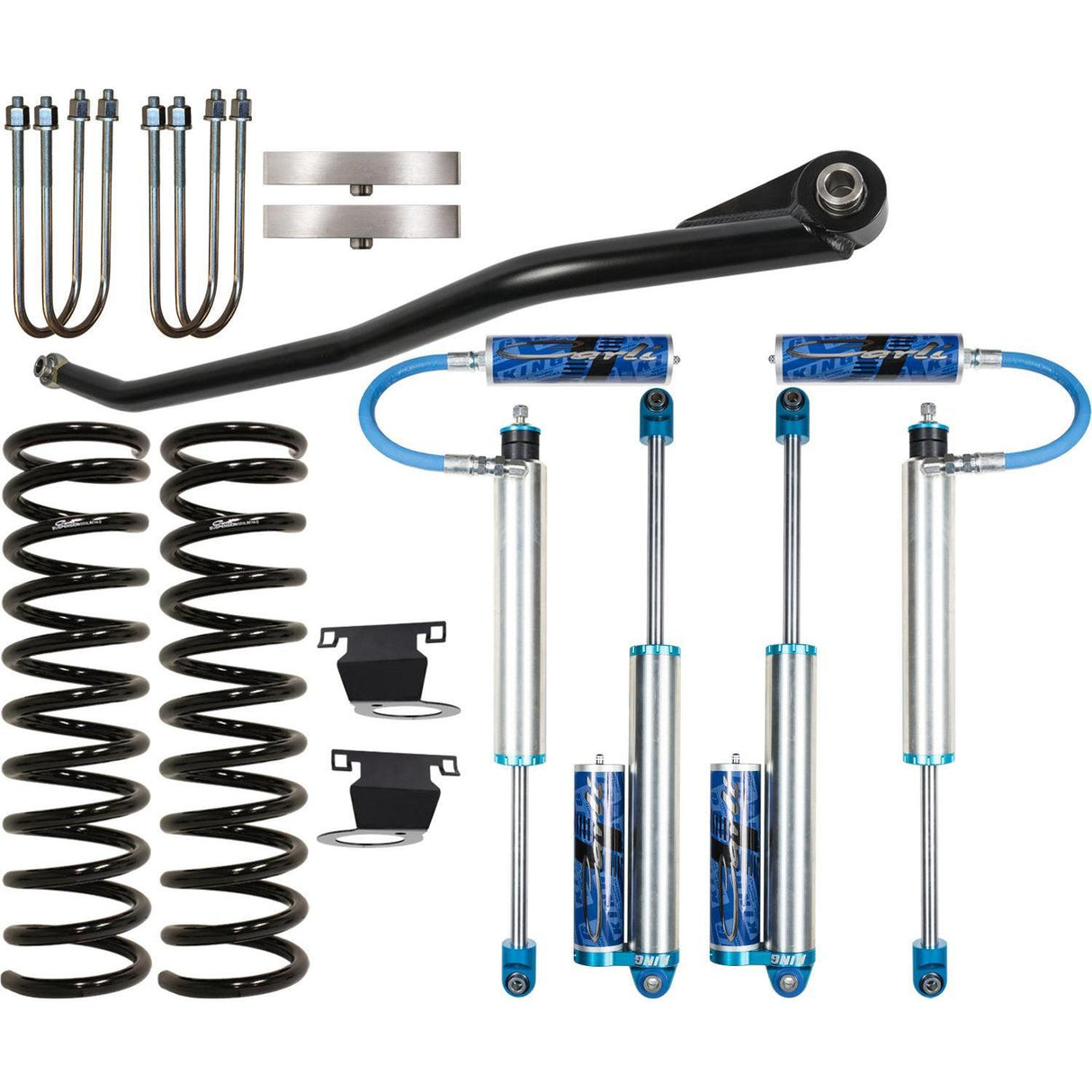 2019-2024 Cummins Pintop 2.5" Leveling Kit (CS-DPT25-LVL-19-D-3500)-Leveling Kit-Carli Suspension-Dirty Diesel Customs