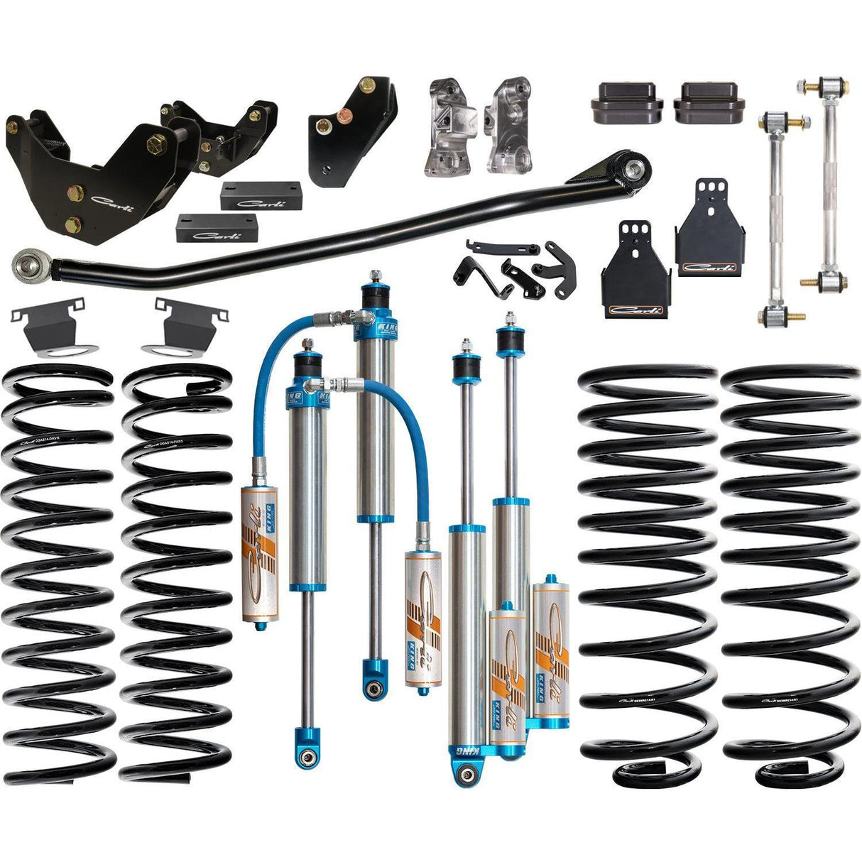 2019-2024 Ram 2500 Pintop Front 2" Leveling Kit (CS-DPT25-19-PW)-Leveling Kit-Carli Suspension-Dirty Diesel Customs