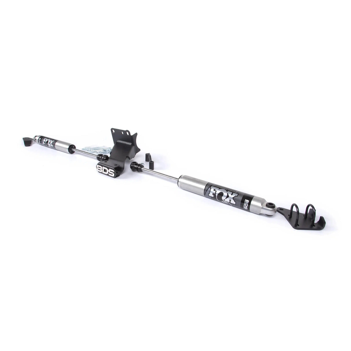 2019-2025 Cummins Fox 2.0 Dual Steering Stabilizer Kit (BDS2031DF)-Steering Stabilizer-BDS-Dirty Diesel Customs