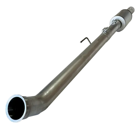 2019+ Cummins 4" CAT & DPF Delete Pipe w/ Muffler (411036)-Delete Pipe-Mel's Manufacturing-Dirty Diesel Customs