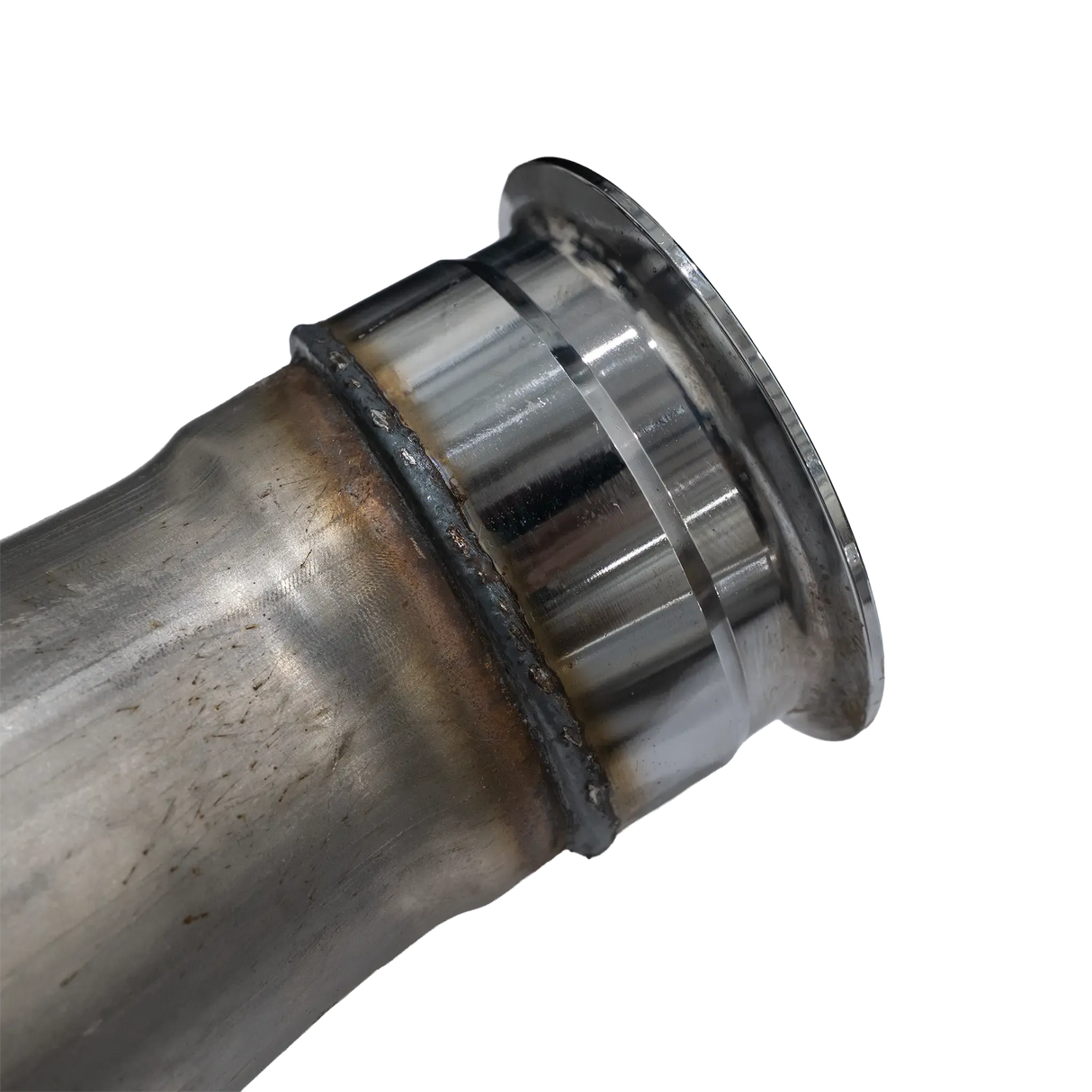 2019+ Cummins 4" SS CAT & DPF Delete Pipe w/ Muffler (DDC-893M)-Delete Pipe-Dirty Diesel Customs-Dirty Diesel Customs