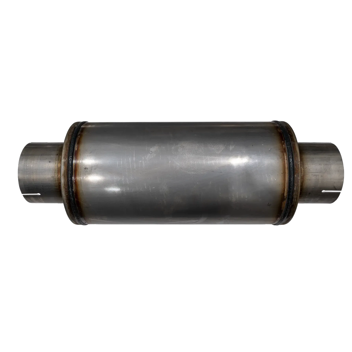 2019+ Cummins 4" SS CAT & DPF Delete Pipe w/ Muffler (DDC-893M)-Delete Pipe-Dirty Diesel Customs-Dirty Diesel Customs