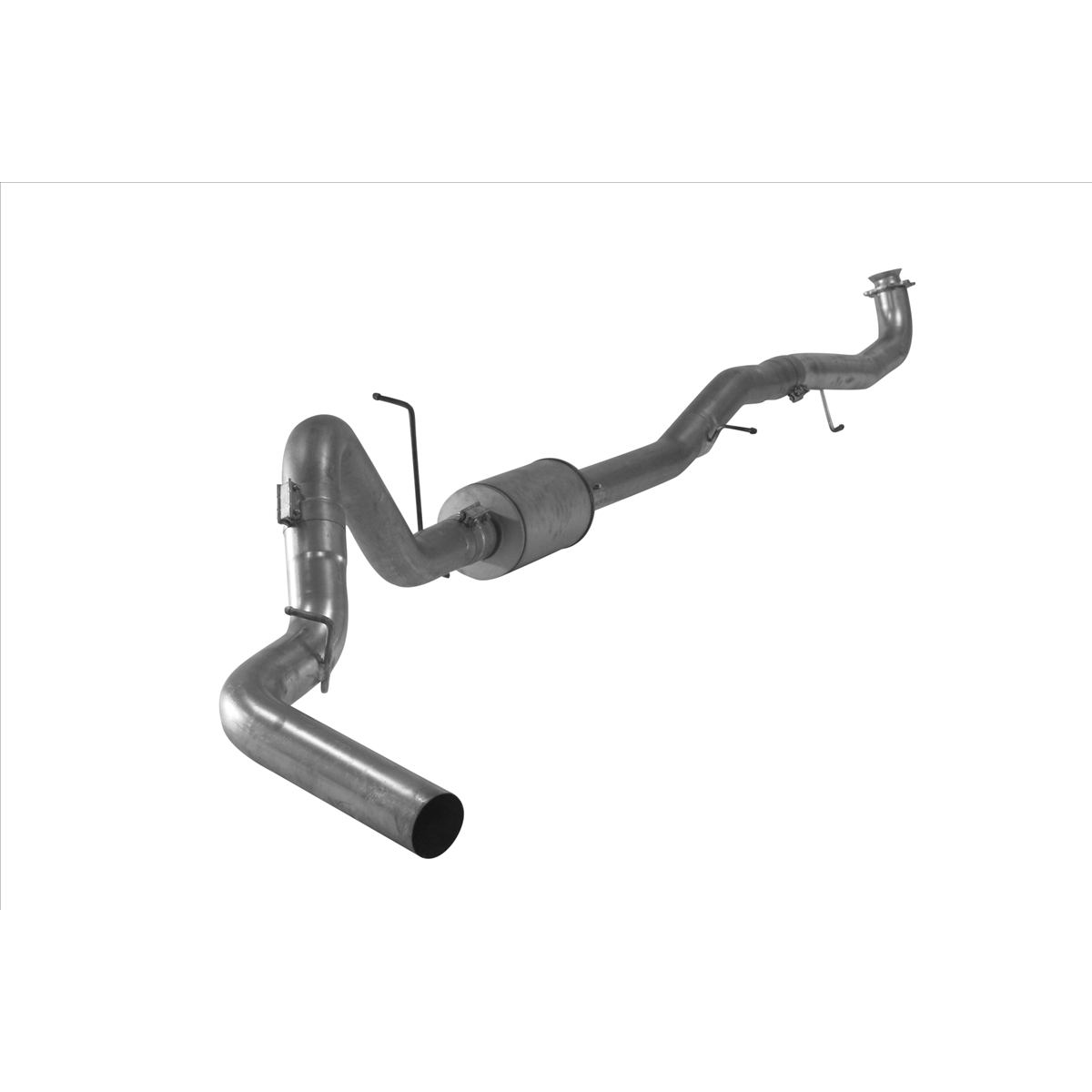 2019+ Cummins 5" SS Flexpipe Back Exhaust System w/ Muffler (512014)-Downpipe Back Exhaust System-Mel's Manufacturing-Dirty Diesel Customs