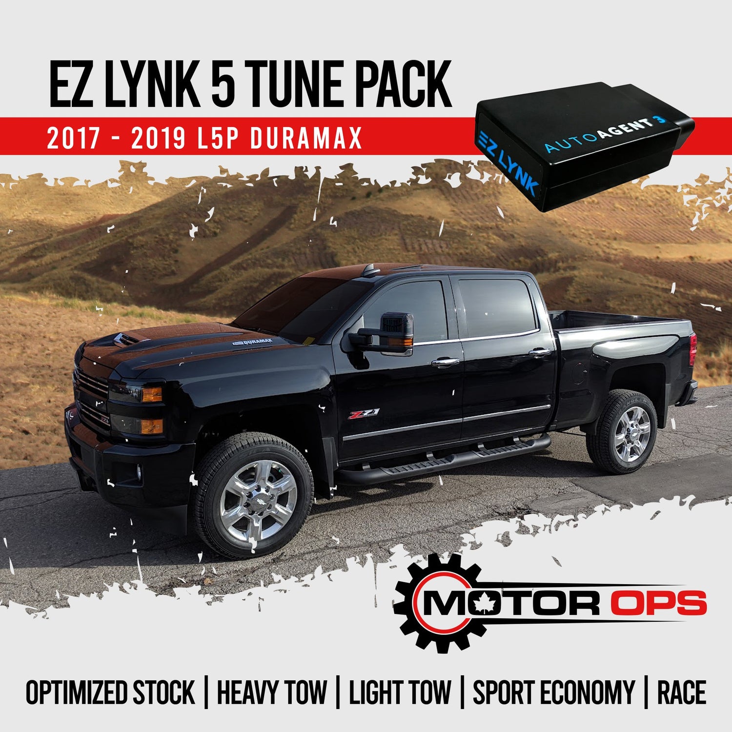 2019 Duramax Motor Ops Support Package-Tune Files-Motor Ops-Dirty Diesel Customs