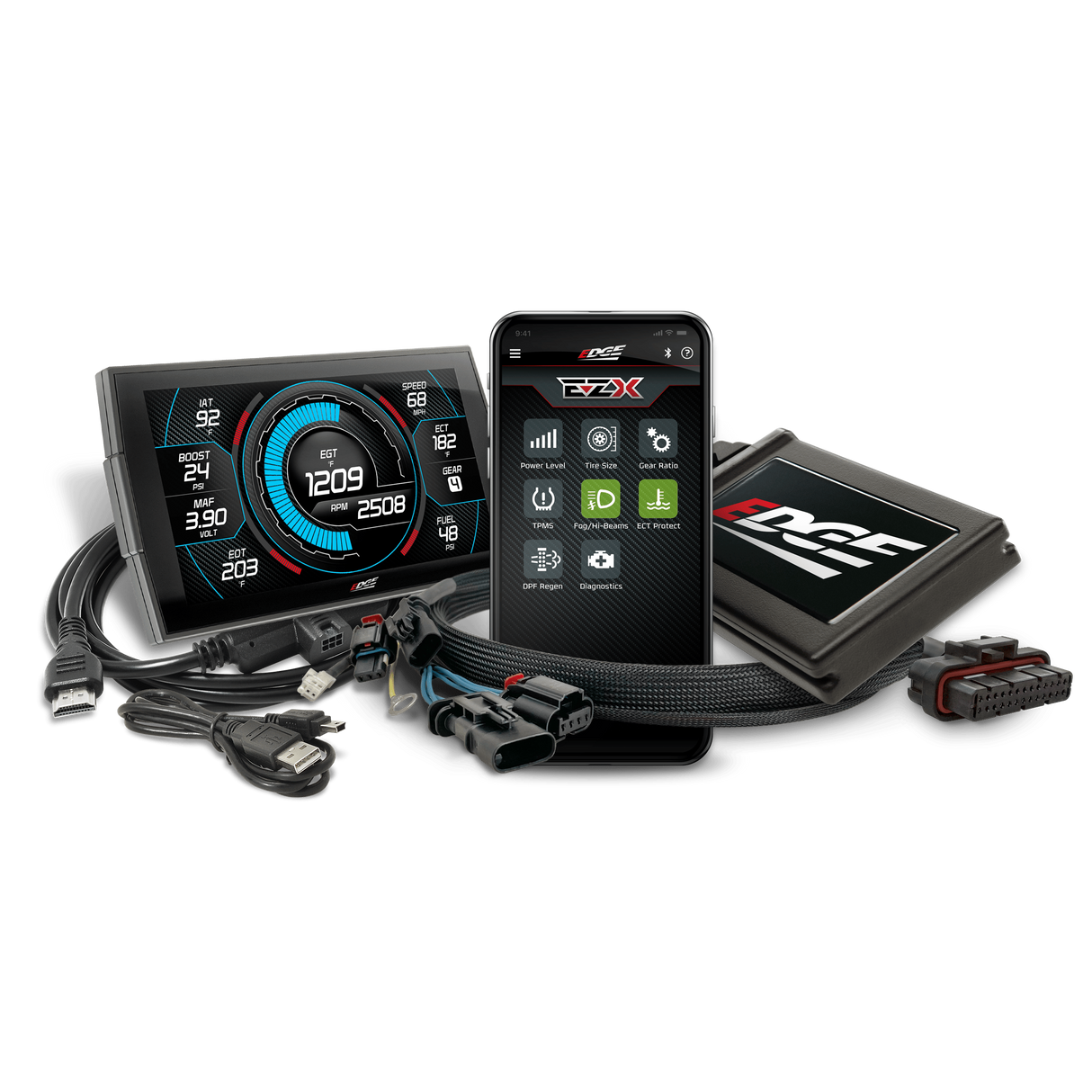 2020-2021 Powerstroke Edge EZX + Insight CTS3 Kit (13711-3)-Tuner-Edge Products-Dirty Diesel Customs