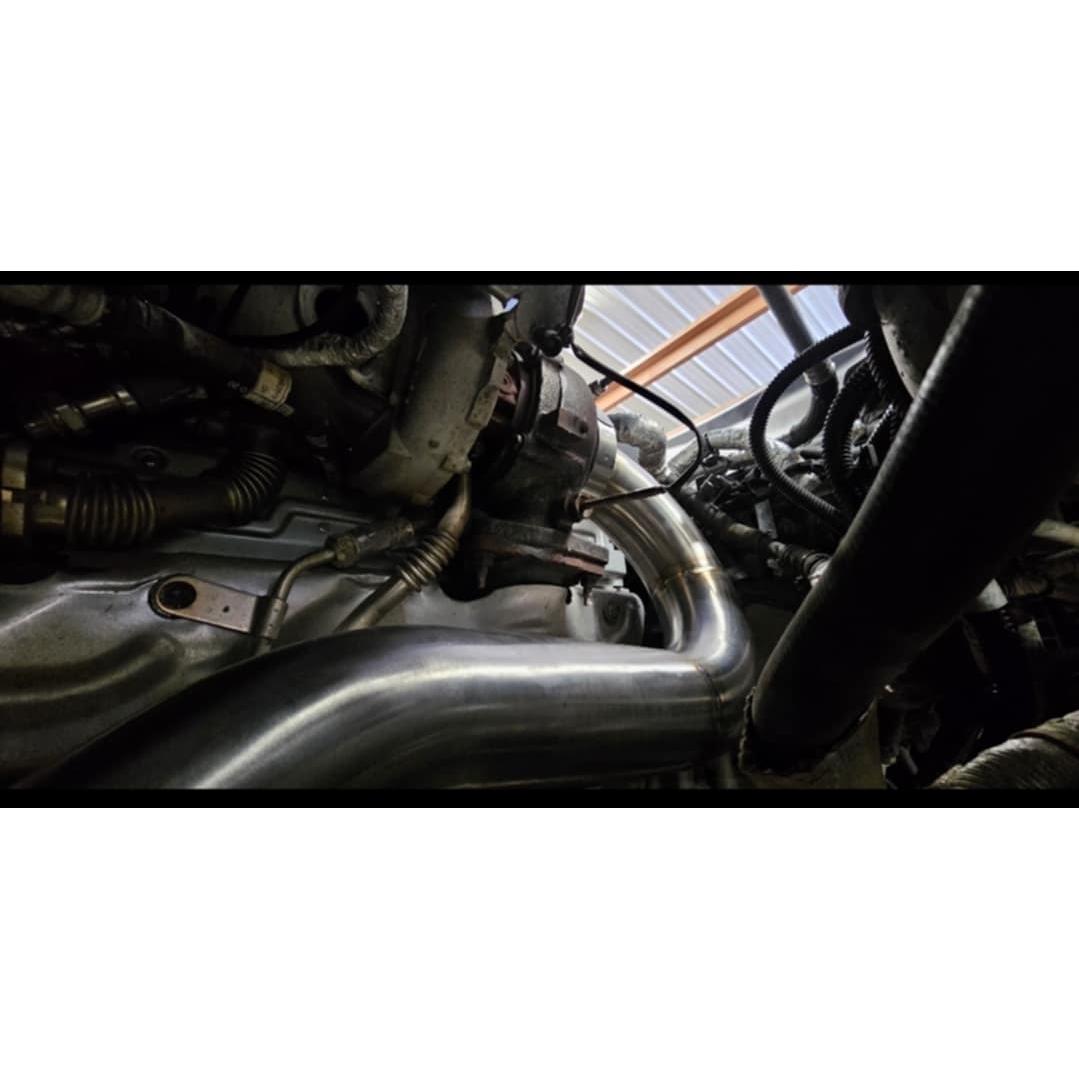 2020-2022 3.0L Duramax 3" Exhaust Kit (2020-RAM-20-20-3.0L)-Delete Pipe-Nat Performance LTD-Dirty Diesel Customs