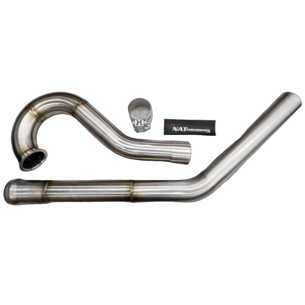 2020-2022 3.0L Duramax 3" Exhaust Kit (2020-RAM-20-20-3.0L)-Delete Pipe-Nat Performance LTD-Dirty Diesel Customs