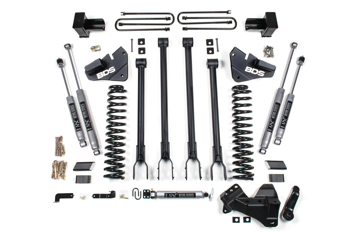 2020-2022 Powerstroke 4" 4-Link Suspension Lift Kit (BDS1567H)-Lift Kit-BDS-Dirty Diesel Customs