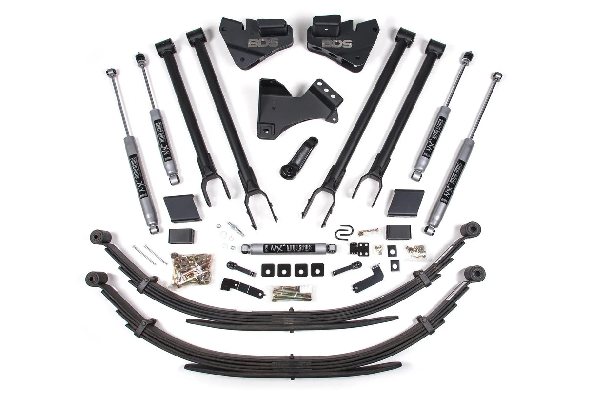 2020-2022 Powerstroke 4" 4-Link Suspension Lift Kit (BDS1567H)-Lift Kit-BDS-Dirty Diesel Customs