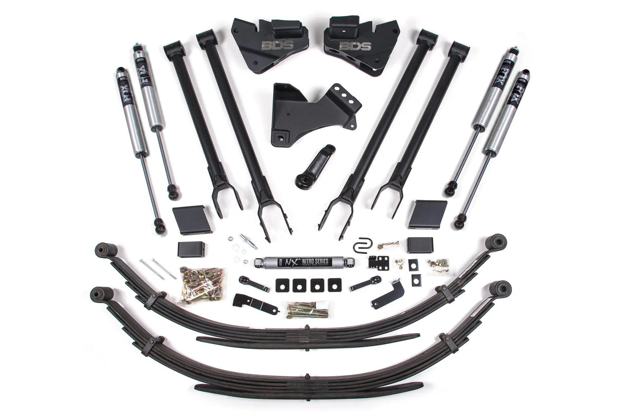 2020-2022 Powerstroke 4" 4-Link Suspension Lift Kit (BDS1567H)-Lift Kit-BDS-Dirty Diesel Customs