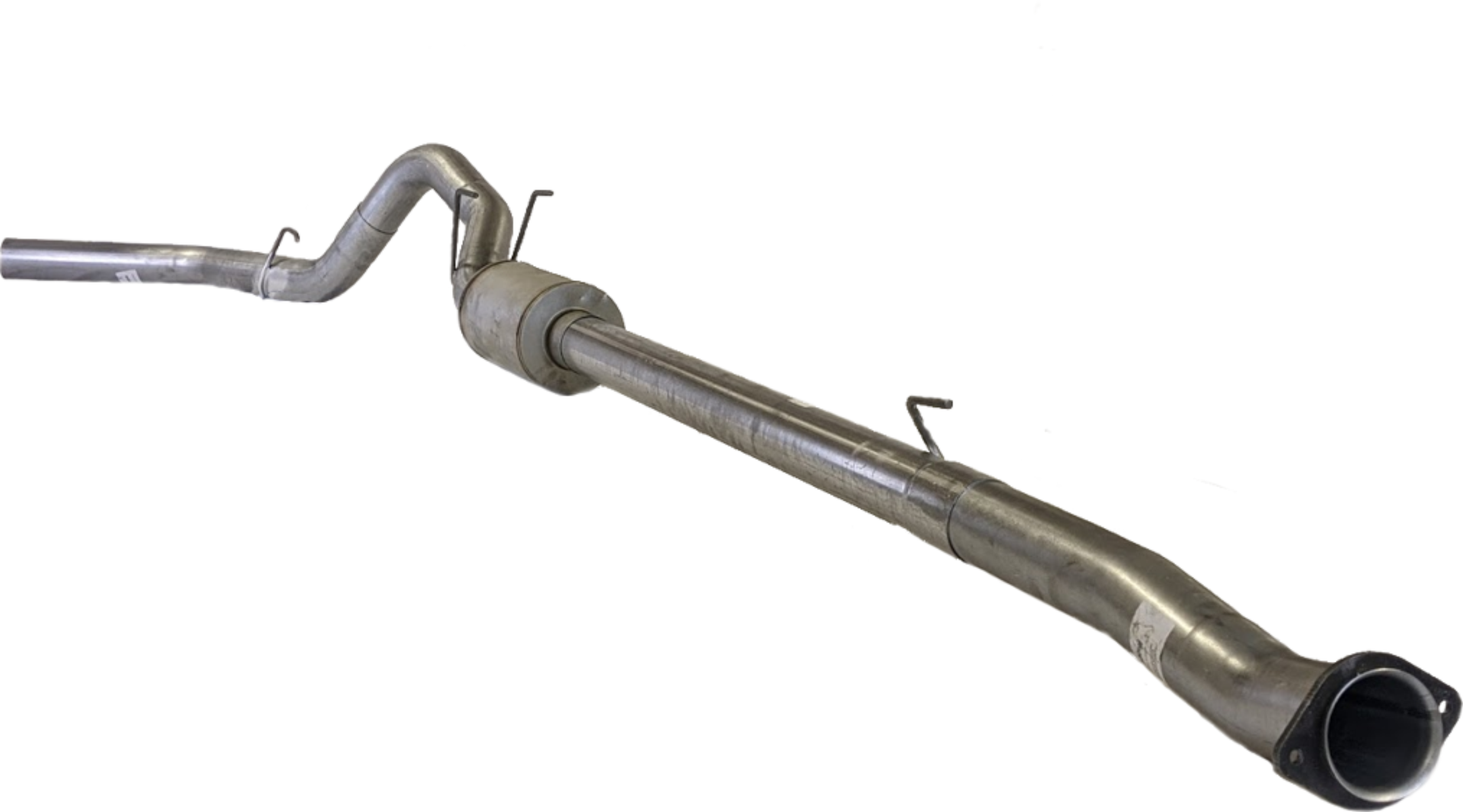 2020-2022 Powerstroke 4" Downpipe Back Exhaust w/ Muffler (421030)-Downpipe Back Exhaust System-Mel's Manufacturing-Dirty Diesel Customs