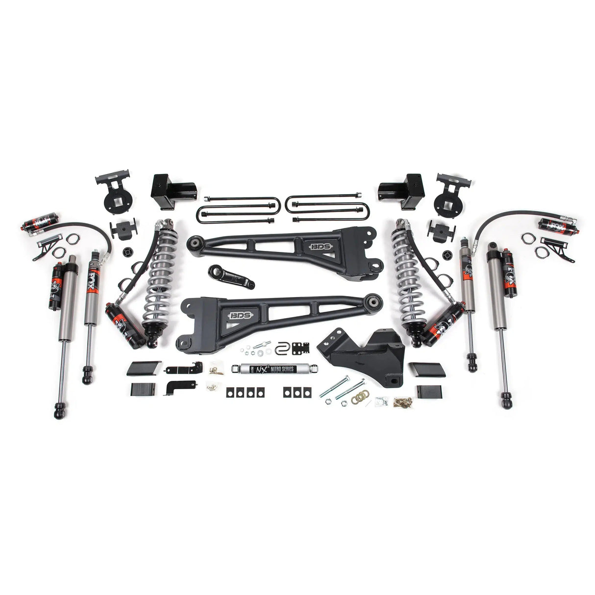 2020-2022 Powerstroke 4" Radius Arm Coilover Conversion Lift Kit (BDS1563FPE)-Lift Kit-BDS-Dirty Diesel Customs