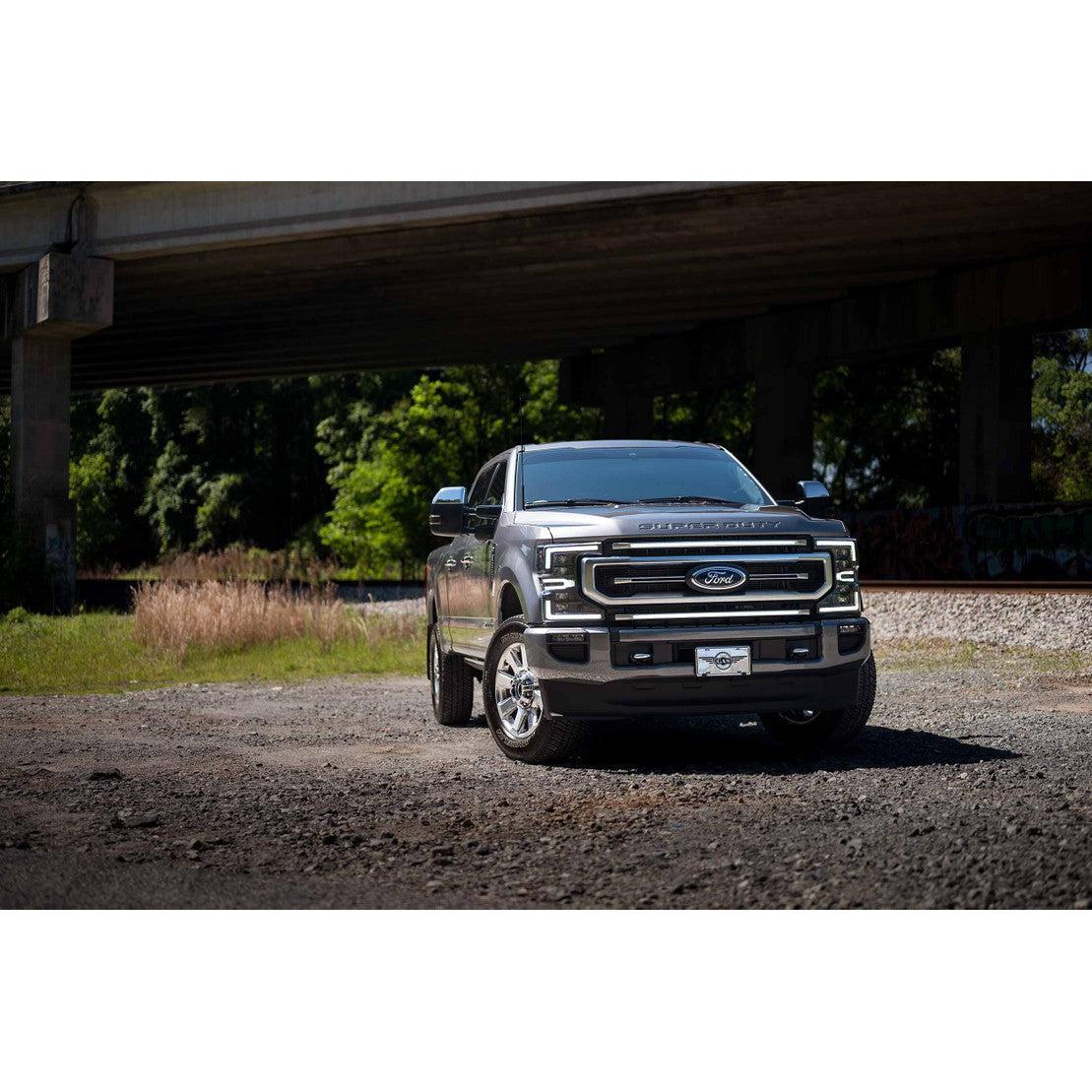 2020-2022 Powerstroke Platinum XBG LED Grille Inserts (XBG25)-LED Grille-Morimoto-Dirty Diesel Customs